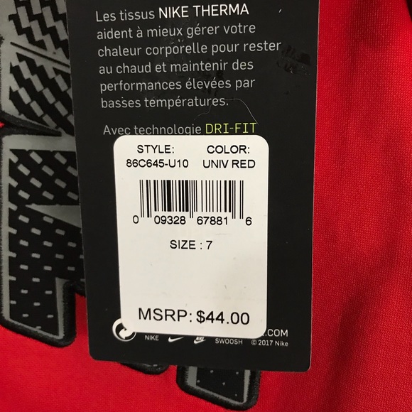 Nike Therma Dri Fit Jacket Hooded Sweatshirt 7 - Picture 8 of 8